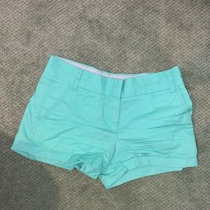 JCrew shorts SUMMER CLEANOUT sea foam green chinos